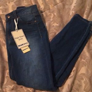 Blue Spice High Waist Jean